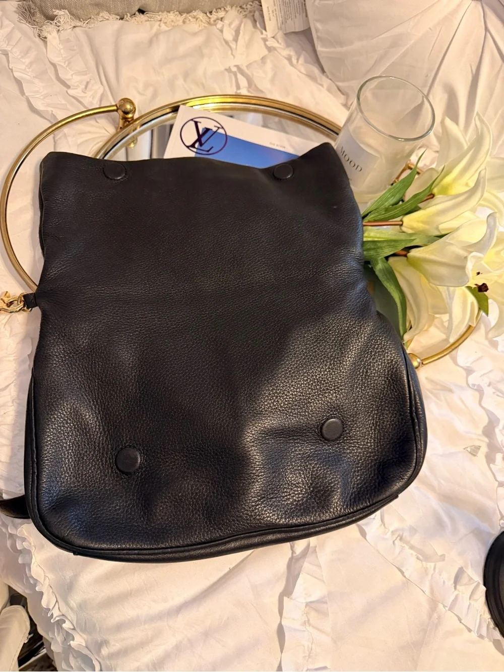 Tory Burch Leather Amanda Classic Hobo